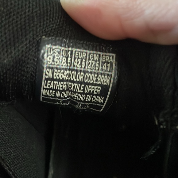 Skechers Classic Fit Air Cooled Memory Foam Mens Black Mesh Sneakers - Picture 8 of 9